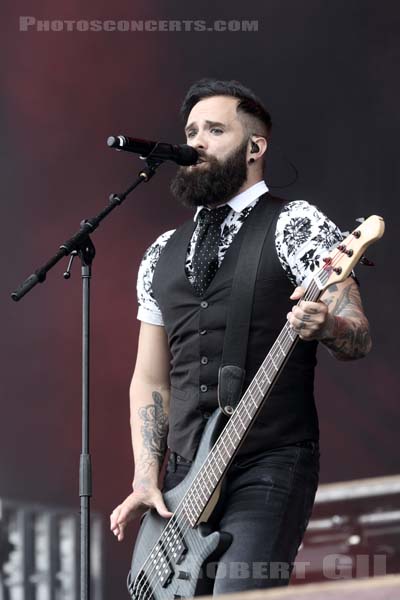 SKILLET - 2016-06-12 - PARIS - Hippodrome de Longchamp - Main Stage - 